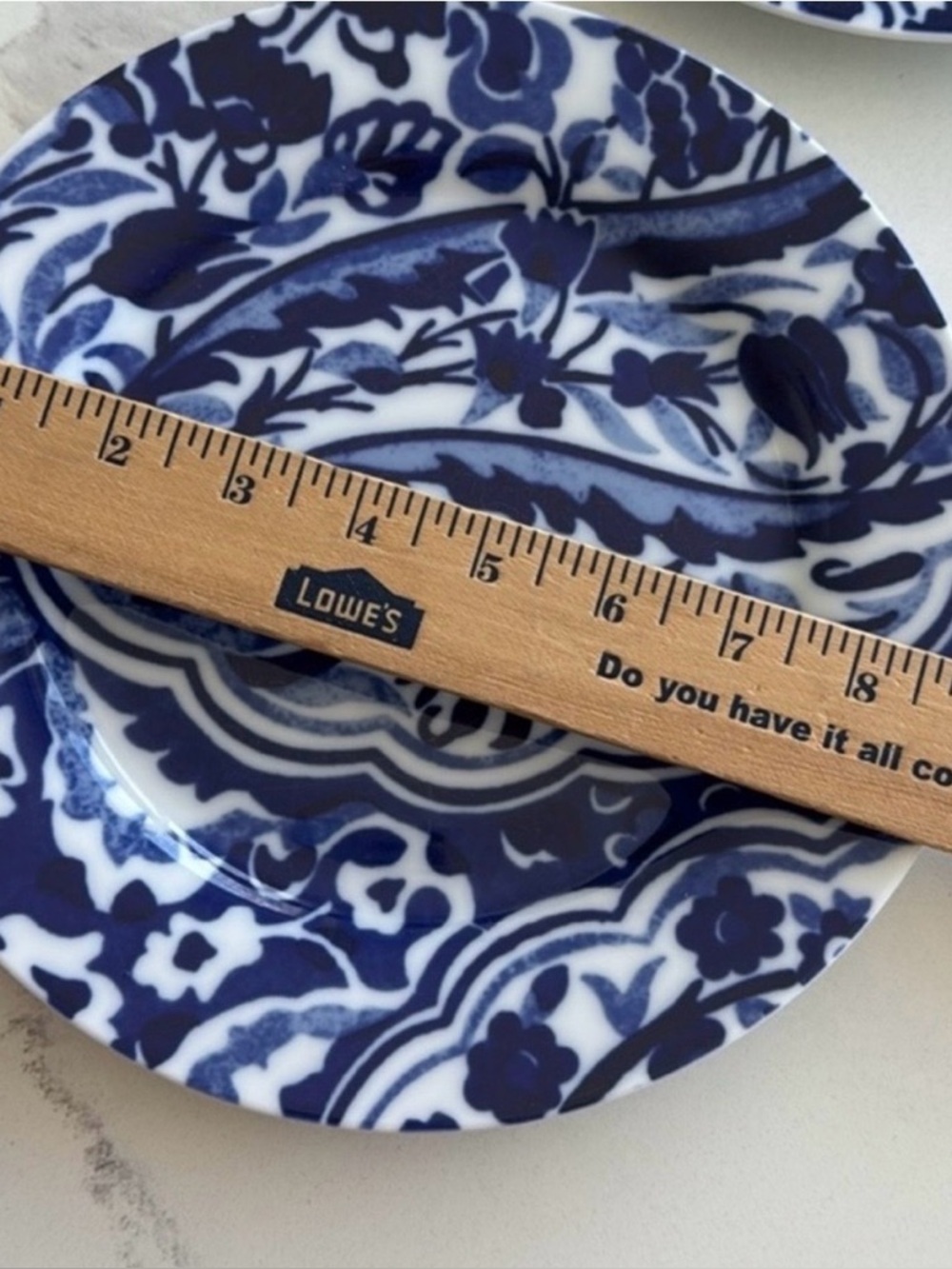 Pottery Barn Something Blue Plates